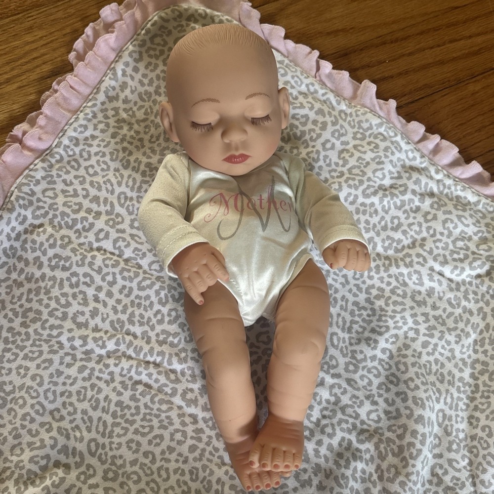 Lifelike Sleeping Reborn Baby NPK Collection "Pinky" model #70578 sleeping twin